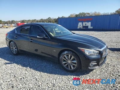 Czwarte zdjęcie samochodu z boku: 2016 INFINITI Q50 VIN:JN1EV7APXGM301702 - miniatura