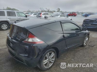 Trzecie zdjęcie samochodu z tyłu: 2012 HONDA CR-Z EX VIN:JHMZF1D67CS003527 - miniatura