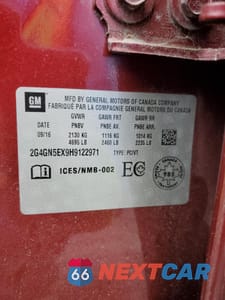 Zdjęcie 12 z 13 samochodu: 2017 BUICK REGAL PREMIUM VIN:2G4GN5EX9H9122971 - miniatura