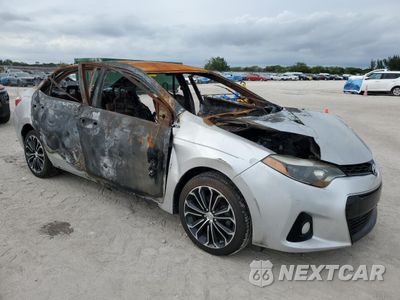 Czwarte zdjęcie samochodu z boku: 2016 TOYOTA COROLLA L VIN:2T1BURHE4GC589426 - miniatura