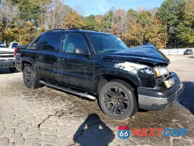 Czwarte zdjęcie samochodu z boku: 2004 CHEVROLET AVALANCHE C1500 VIN:3GNEC12T34G109636 - miniatura