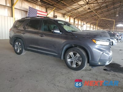 Czwarte zdjęcie samochodu z boku: 2025 HONDA PILOT EXL VIN:5FNYG1H46SB065502 - miniatura