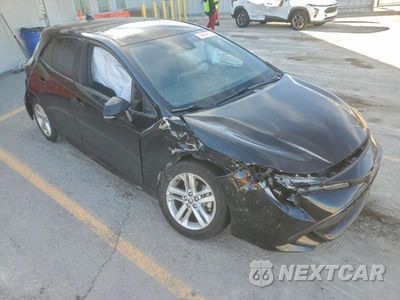 Czwarte zdjęcie samochodu z boku: 2020 TOYOTA COROLLA SE VIN:JTND4RBE6L3092443 - miniatura