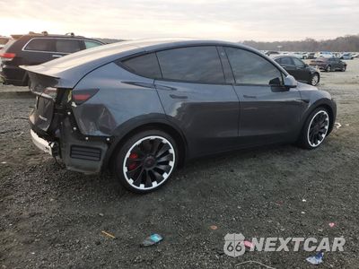 Trzecie zdjęcie samochodu z tyłu: 2022 TESLA MODEL Y VIN:7SAYGDEF5NF373856 - miniatura
