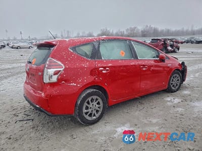 Trzecie zdjęcie samochodu z tyłu: 2017 TOYOTA PRIUS V THREE VIN:JTDZN3EU2HJ061751 - miniatura