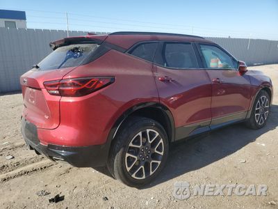 Trzecie zdjęcie samochodu z tyłu: 2024 CHEVROLET BLAZER RS VIN:3GNKBKRS8RS145223 - miniatura