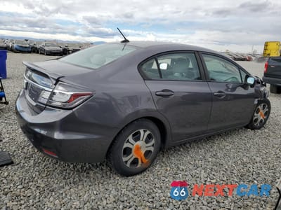 Trzecie zdjęcie samochodu z tyłu: 2015 HONDA CIVIC HYBRID VIN:19XFB4F2XFE000219 - miniatura