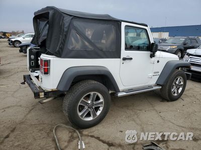 Trzecie zdjęcie samochodu z tyłu: 2012 JEEP WRANGLER SPORT VIN:1C4AJWAG8CL161361 - miniatura