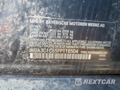 Zdjęcie 13 z 13 samochodu: 2015 BMW 328 I SULEV VIN:WBA3C1C55FP116504 - miniatura