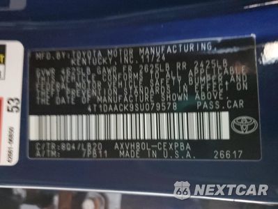 Zdjęcie 12 z 13 samochodu: 2025 TOYOTA CAMRY XSE VIN:4T1DAACK9SU079578 - miniatura