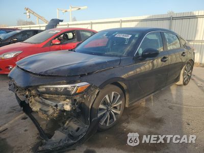 2024 HONDA CIVIC EXL 19XFL1H74RE001617 - główne zdjęcie licytacji z USA - miniatura