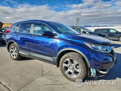 Czwarte zdjęcie samochodu z boku: 2017 HONDA CR-V EX VIN:5J6RW2H51HL075974 - miniatura