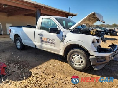 Czwarte zdjęcie samochodu z boku: 2024 FORD F150 XL VIN:1FTMF1K57RKD52136 - miniatura
