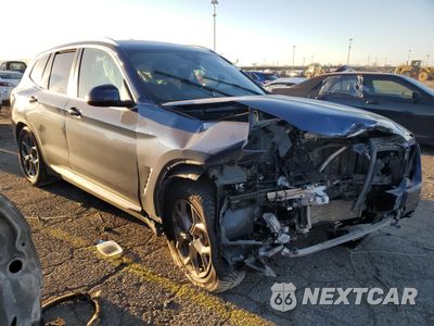 Czwarte zdjęcie samochodu z boku: 2022 BMW X3 XDRIVE30I VIN:5UX53DP0XN9L45256 - miniatura