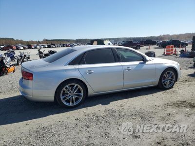 Trzecie zdjęcie samochodu z tyłu: 2014 AUDI A8 L QUATTRO VIN:WAURGAFDXEN004664 - miniatura