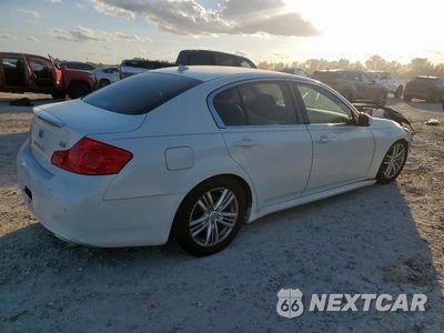 Trzecie zdjęcie samochodu z tyłu: 2011 INFINITI G37 BASE VIN:JN1CV6AP6BM304090 - miniatura