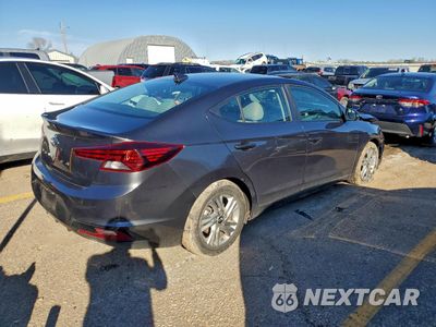 Trzecie zdjęcie samochodu z tyłu: 2020 HYUNDAI ELANTRA SEL VIN:5NPD84LF2LH612631 - miniatura