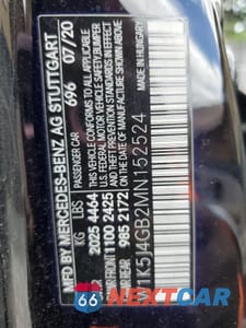 Zdjęcie 13 z 15 samochodu: 2021 MERCEDES-BENZ CLA 250 VIN:W1K5J4GB2MN152524 - miniatura