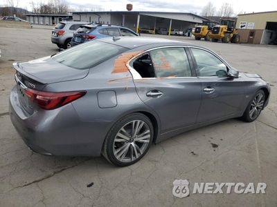 Trzecie zdjęcie samochodu z tyłu: 2019 INFINITI Q50 LUXE VIN:JN1EV7AR0KM592852 - miniatura