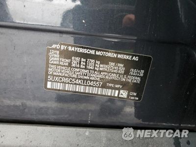 Zdjęcie 13 z 14 samochodu: 2019 BMW X5 XDRIVE40I VIN:5UXCR6C54KLL04557 - miniatura