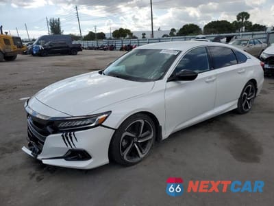 2022 HONDA ACCORD SPORT 1HGCV1F35NA086219 - główne zdjęcie licytacji z USA - miniatura