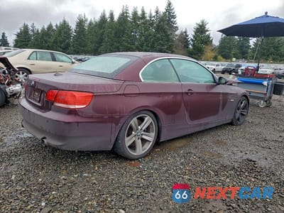 Trzecie zdjęcie samochodu z tyłu: 2007 BMW 335 I VIN:WBAWL73557PX45973 - miniatura