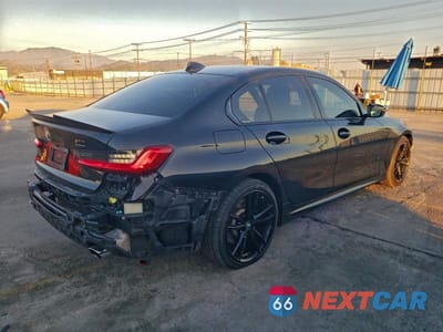Trzecie zdjęcie samochodu z tyłu: 2021 BMW 330E VIN:3MW5P7J00M8C20613 - miniatura