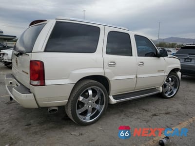 Trzecie zdjęcie samochodu z tyłu: 2003 CADILLAC ESCALADE LUXURY VIN:1GYEK63N63R190407 - miniatura