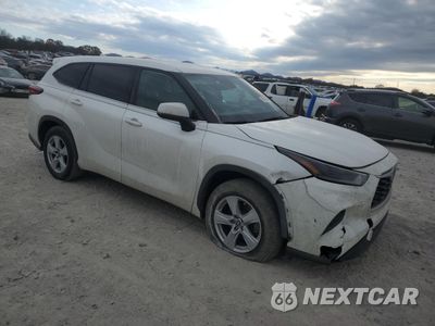 Czwarte zdjęcie samochodu z boku: 2021 TOYOTA HIGHLANDER L VIN:5TDCZRAH0MS033708 - miniatura