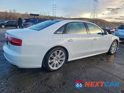 Trzecie zdjęcie samochodu z tyłu: 2018 AUDI A8 L QUATTRO VIN:WAU43AFD4JN000111 - miniatura
