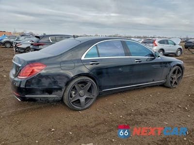 Trzecie zdjęcie samochodu z tyłu: 2017 MERCEDES-BENZ S 550 VIN:WDDUG8CB6HA315082 - miniatura