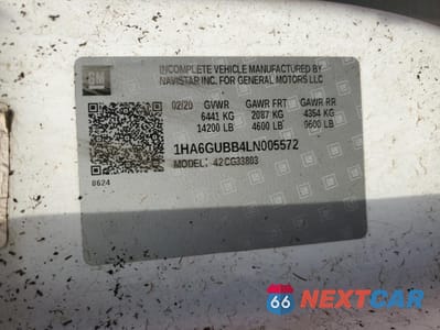 Zdjęcie 12 z 12 samochodu: 2020 CHEVROLET EXPRESS G4500 SHUTTLE BUS VIN:1HA6GUBB4LN005572 - miniatura