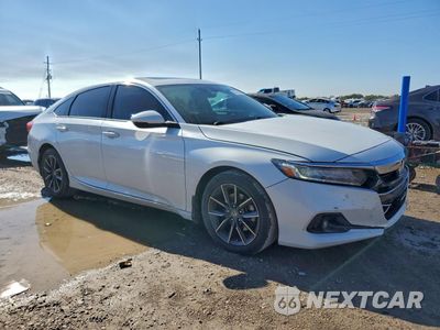 Czwarte zdjęcie samochodu z boku: 2021 HONDA ACCORD EXL VIN:1HGCV1F5XMA117982 - miniatura