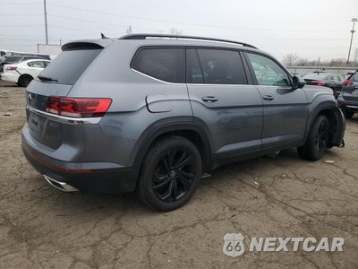 Trzecie zdjęcie samochodu z tyłu: 2022 VOLKSWAGEN ATLAS SE VIN:1V2KP2CA2NC553970 - miniatura