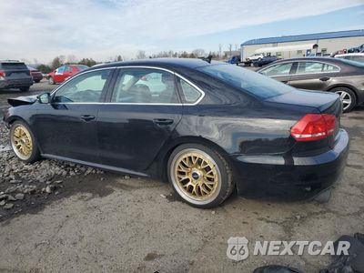 Drugie zdjęcie samochodu z przodu: 2012 VOLKSWAGEN PASSAT SE VIN:1VWBP7A34CC077184 - miniatura