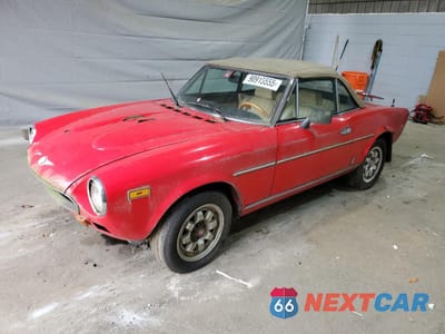 1981 FIAT 124 SPIDER 124CS000168456XXX - główne zdjęcie licytacji z USA - miniatura