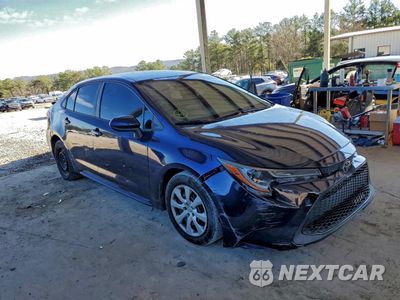 Czwarte zdjęcie samochodu z boku: 2022 TOYOTA COROLLA LE VIN:5YFEPMAE6NP328894 - miniatura