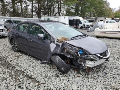 Czwarte zdjęcie samochodu z boku: 2015 HONDA CIVIC EX VIN:19XFB2F88FE293448 - miniatura