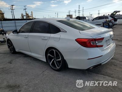 Drugie zdjęcie samochodu z przodu: 2018 HONDA ACCORD SPORT VIN:1HGCV1E34JA074249 - miniatura