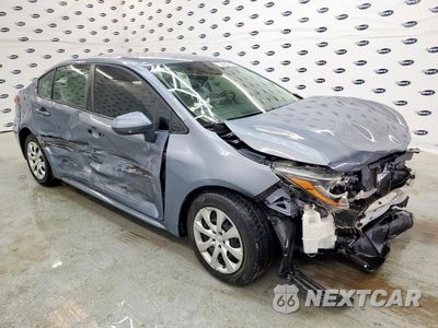 Czwarte zdjęcie samochodu z boku: 2021 TOYOTA COROLLA LE VIN:5YFEPMAE7MP242282 - miniatura