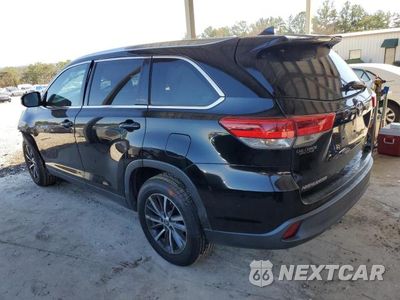 Drugie zdjęcie samochodu z przodu: 2019 TOYOTA HIGHLANDER SE VIN:5TDKZRFH8KS558632 - miniatura