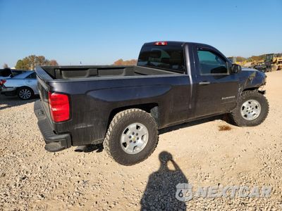 Trzecie zdjęcie samochodu z tyłu: 2014 CHEVROLET SILVERADO C1500 VIN:1GCNCPEH2EZ297781 - miniatura
