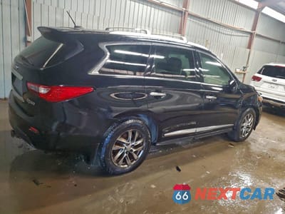 Trzecie zdjęcie samochodu z tyłu: 2014 INFINITI QX60 VIN:5N1AL0MM4EC506361 - miniatura