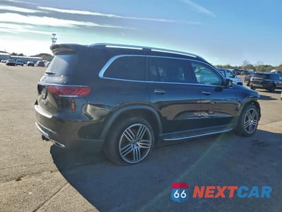 Trzecie zdjęcie samochodu z tyłu: 2021 MERCEDES-BENZ GLS 450 4MATIC VIN:4JGFF5KE0MA456249 - miniatura