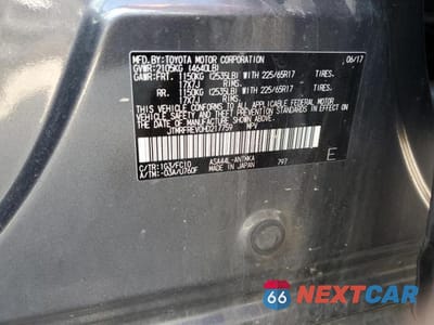 Zdjęcie 13 z 13 samochodu: 2017 TOYOTA RAV4 XLE VIN:JTMRFREV0HD217759 - miniatura