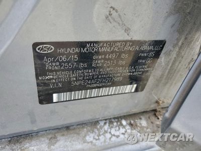 Zdjęcie 12 z 12 samochodu: 2015 HYUNDAI SONATA SE VIN:5NPE24AF2FH217989 - miniatura