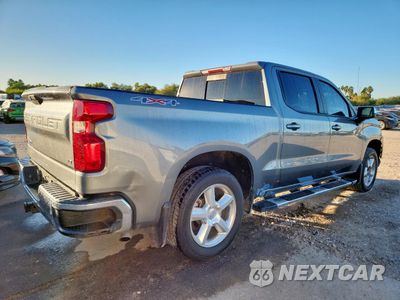 Trzecie zdjęcie samochodu z tyłu: 2020 CHEVROLET SILVERADO K1500 LT VIN:3GCUYDET8LG188609 - miniatura