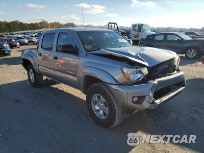 Czwarte zdjęcie samochodu z boku: 2015 TOYOTA TACOMA DOUBLE CAB VIN:3TMLU4EN0FM195620 - miniatura