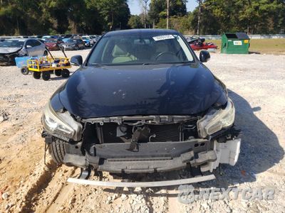 Piąte zdjęcie samochodu w środku: 2014 INFINITI Q50 BASE VIN:JN1BV7AP8EM690663 - miniatura