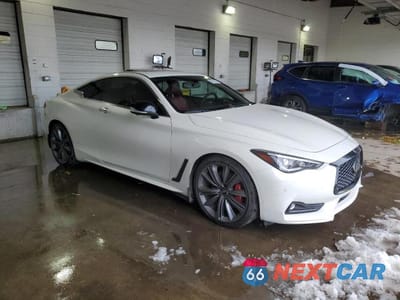 Czwarte zdjęcie samochodu z boku: 2022 INFINITI Q60 RED SPORT 400 VIN:JN1FV7LK0NM660317 - miniatura